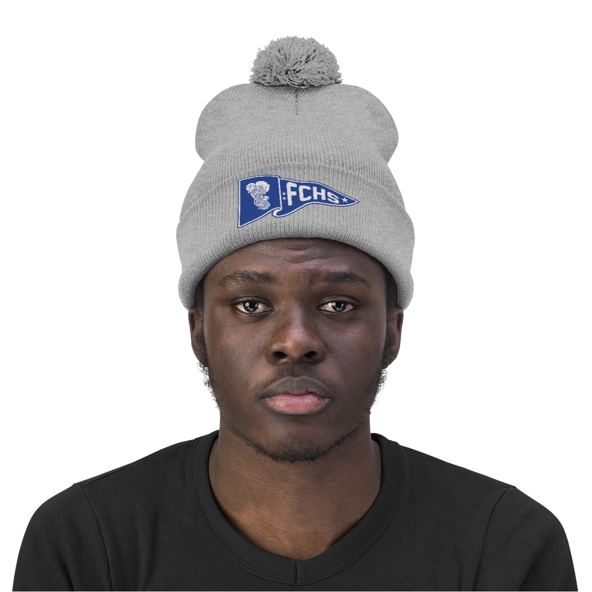 Freeburg Midget Pennant Pom Pom Beanie