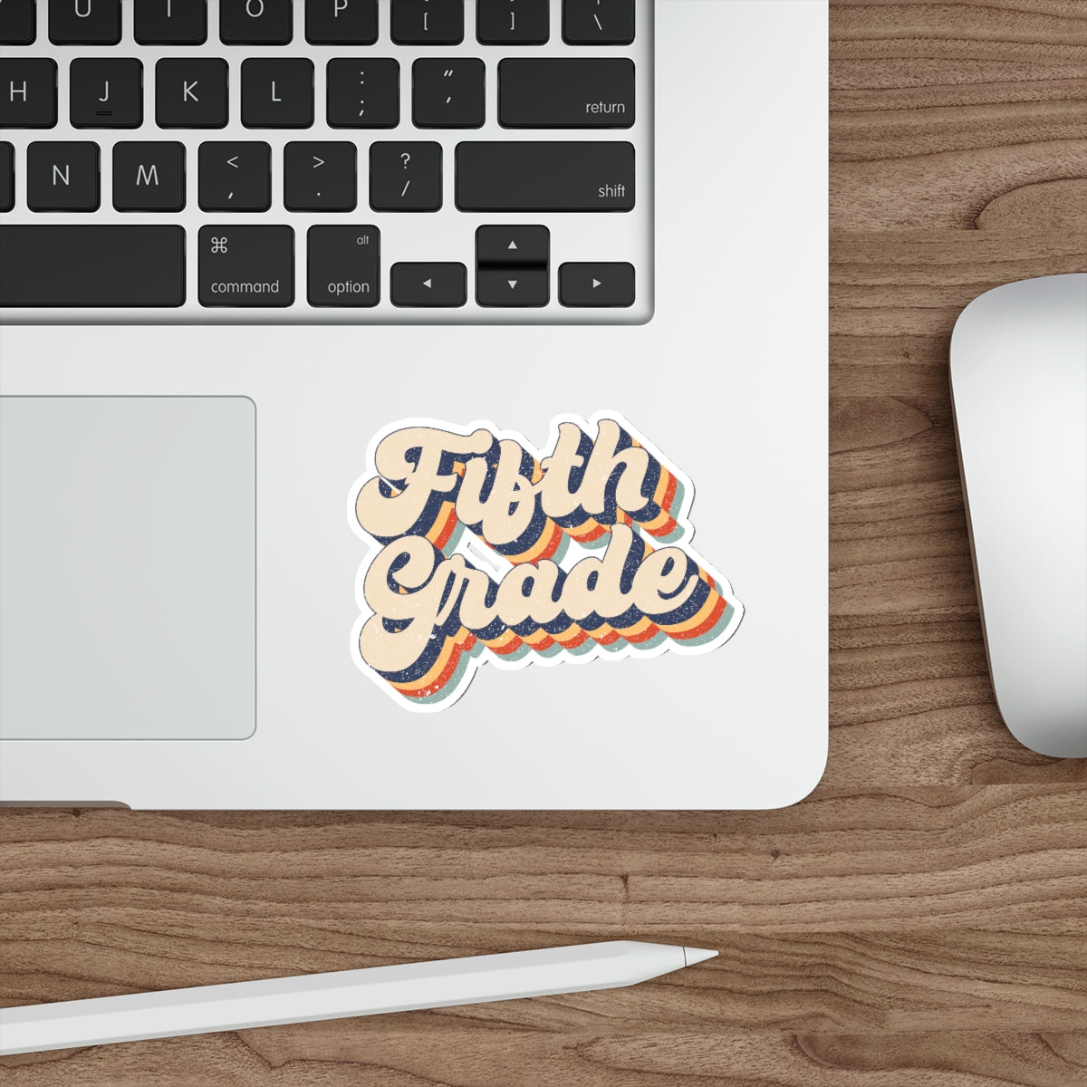Fifth Grade Teacher Die-Cut Stickers