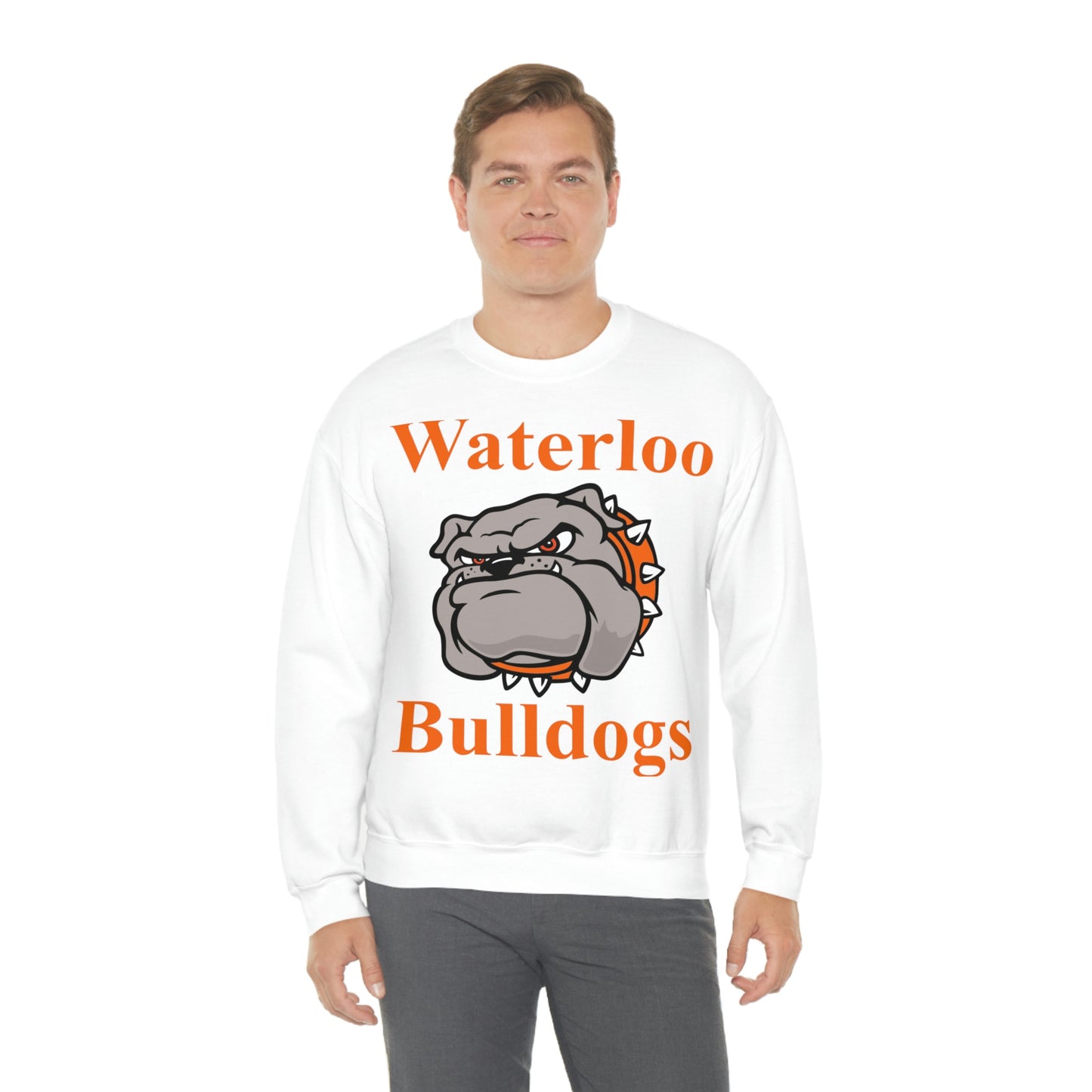 Waterloo Bulldogs Unisex Heavy Blend Crewneck Sweatshirt