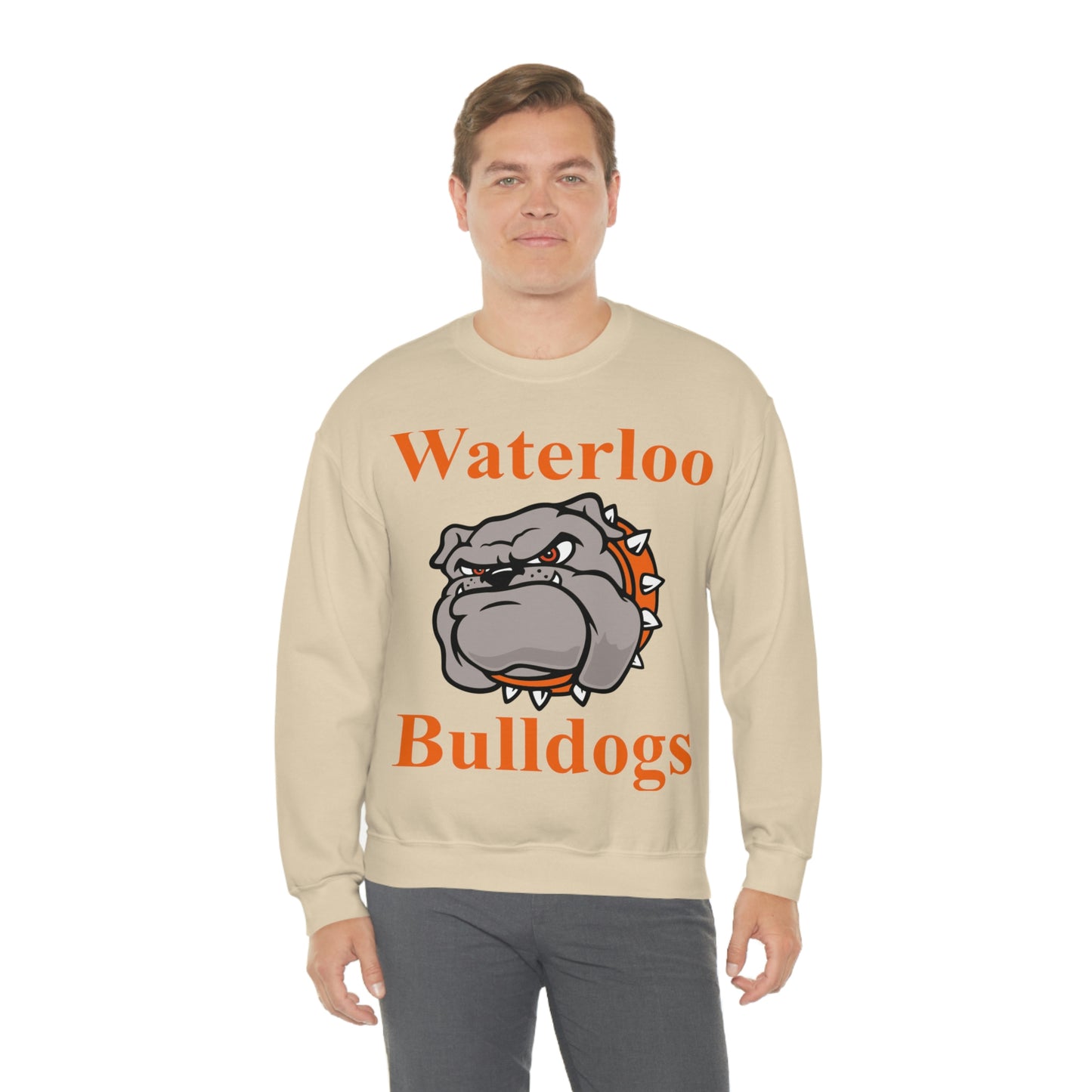 Waterloo Bulldogs Unisex Heavy Blend Crewneck Sweatshirt