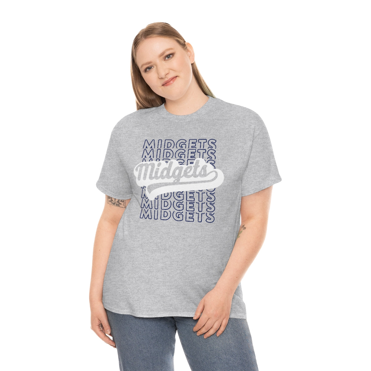 Midget Tail Unisex Heavy Cotton Tee