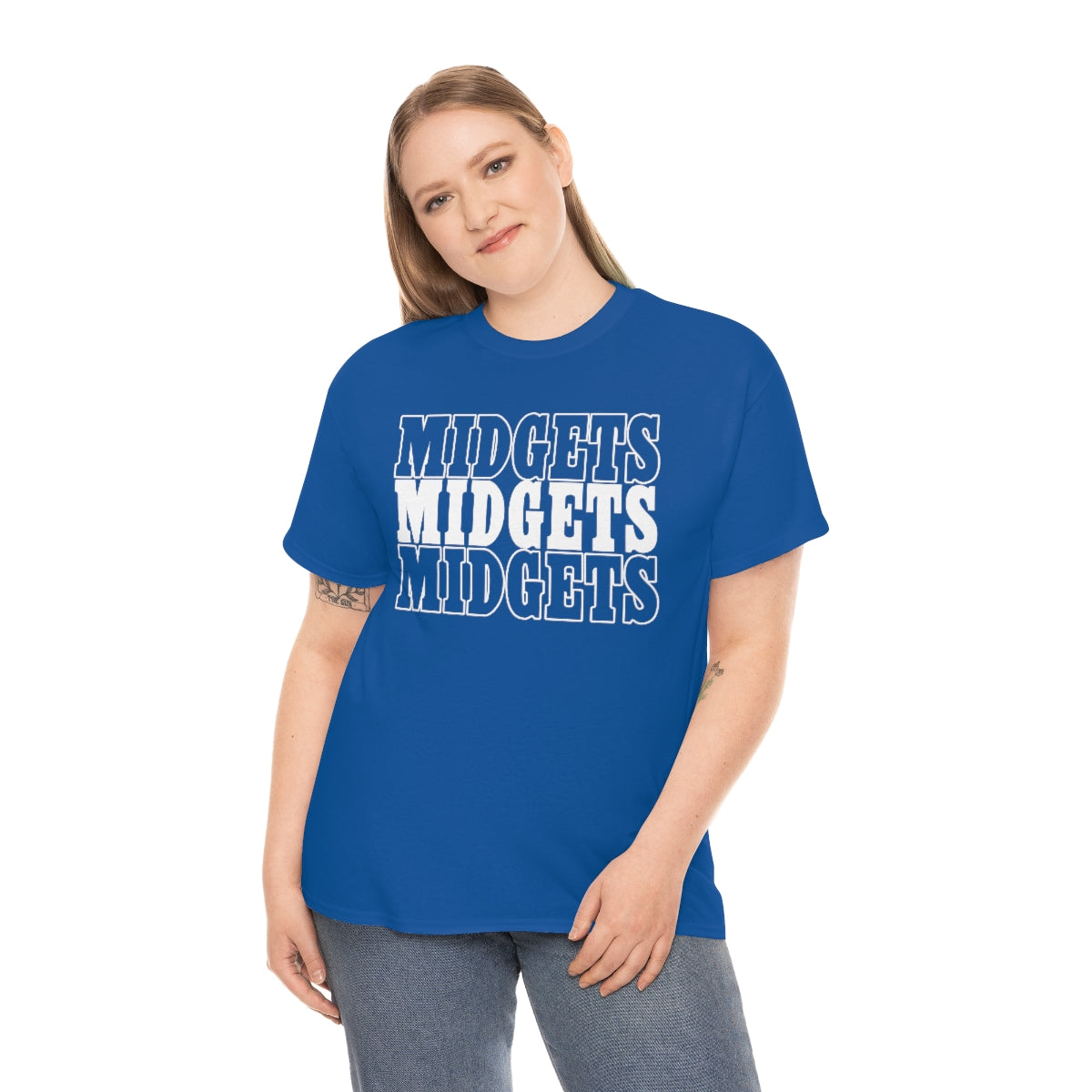 Midget Stack Unisex Heavy Cotton Tee