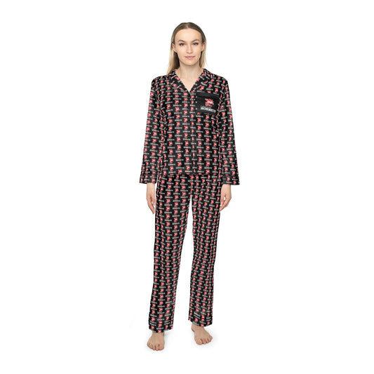 Freeburg Hornets Women's Satin Pajamas (AOP)