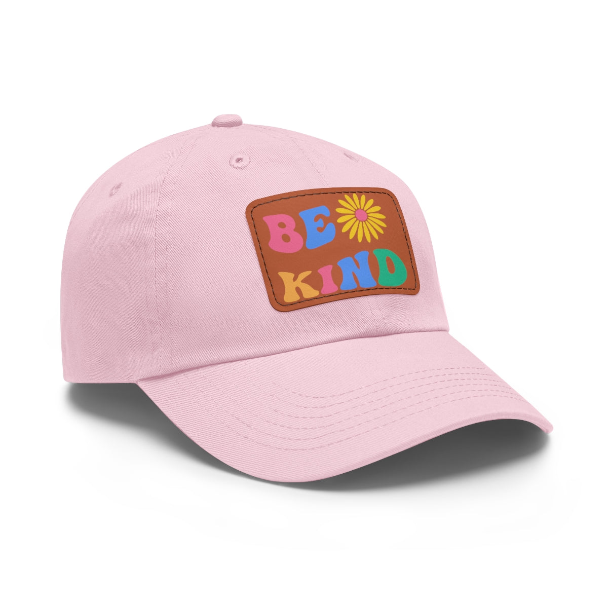 Be Kind Dad Hat with Leather Patch