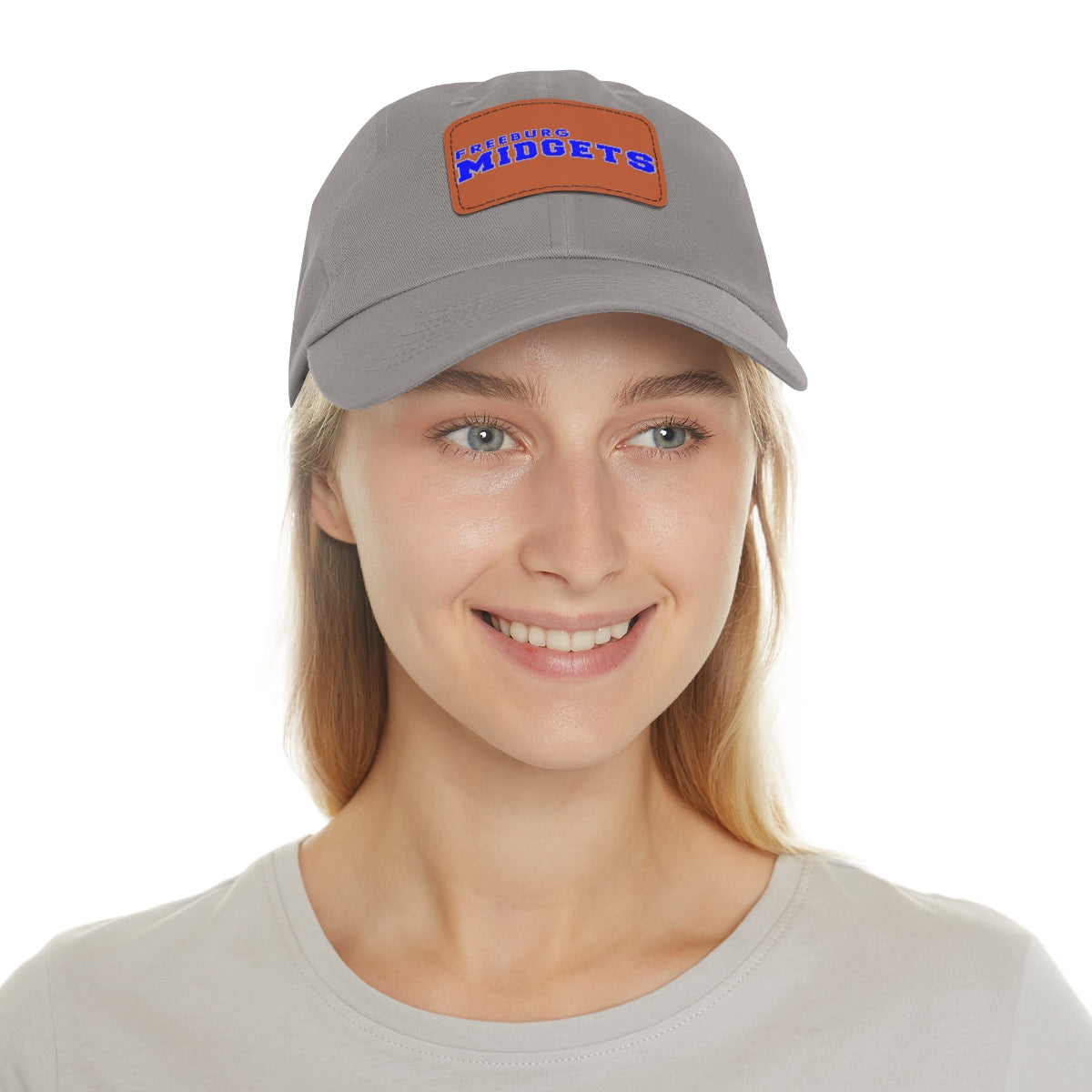 Freeburg Midgets Varsity Letters Dad Hat with Leather Patch
