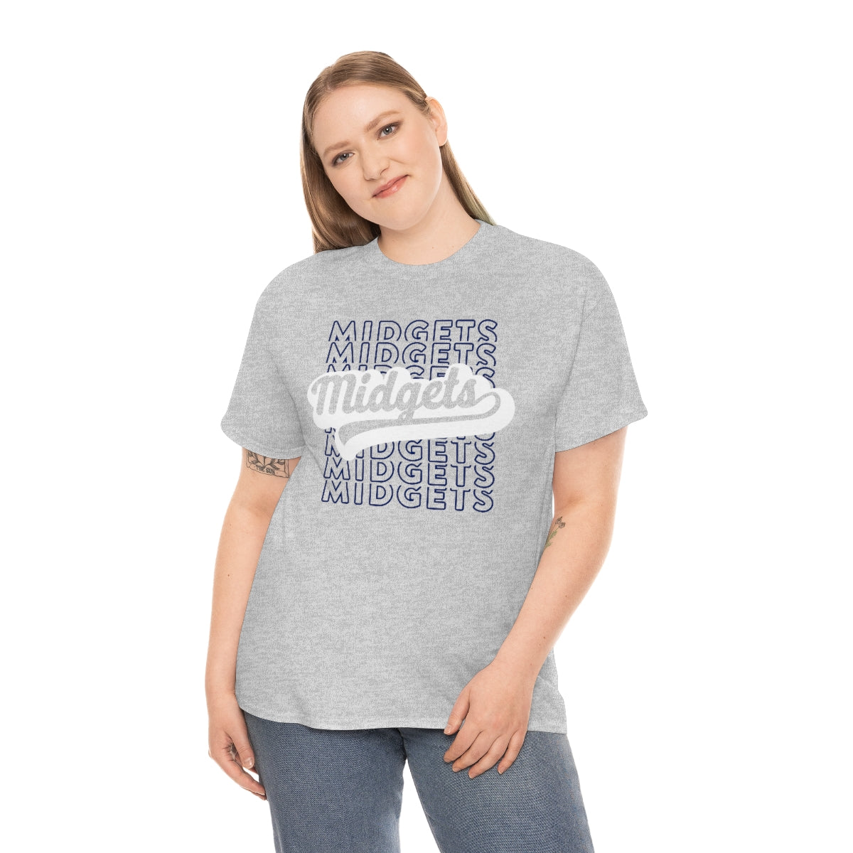 Midget Tail Unisex Heavy Cotton Tee