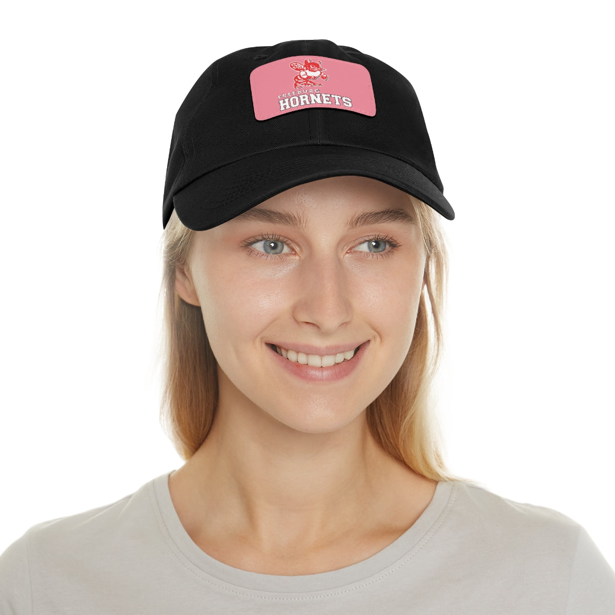 Freeburg Hornet Dad Hat with Leather Patch