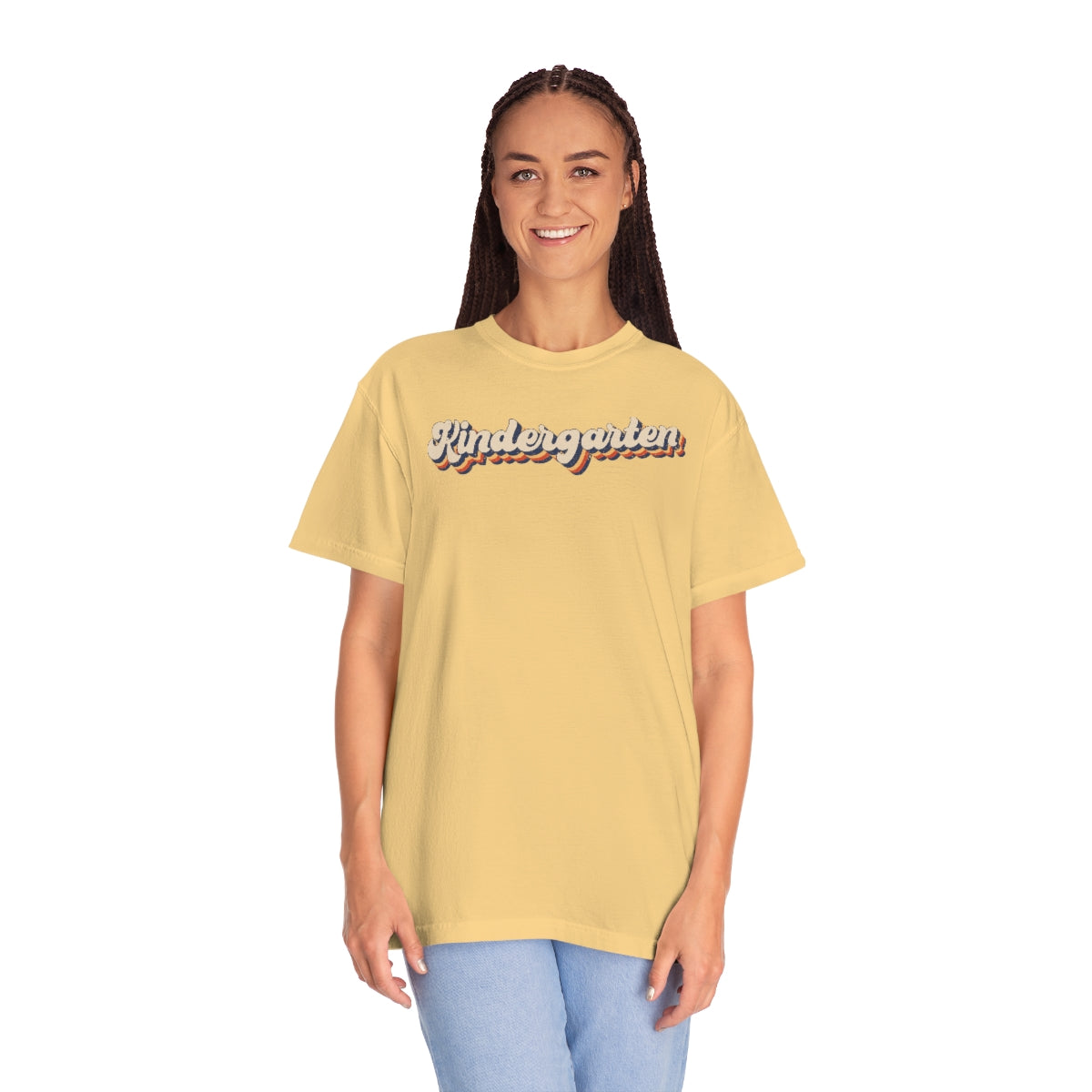 Retro Kindergarten Unisex Garment-Dyed Comfort Colors PREMIUM T-shirt