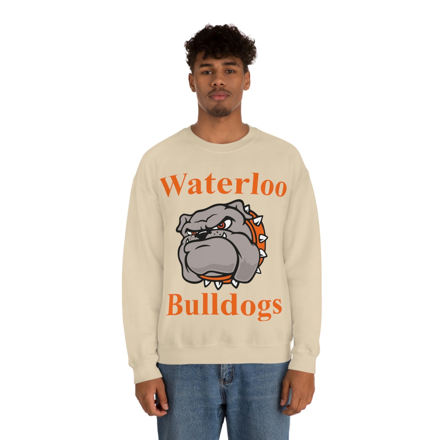 Waterloo Bulldogs Unisex Heavy Blend Crewneck Sweatshirt