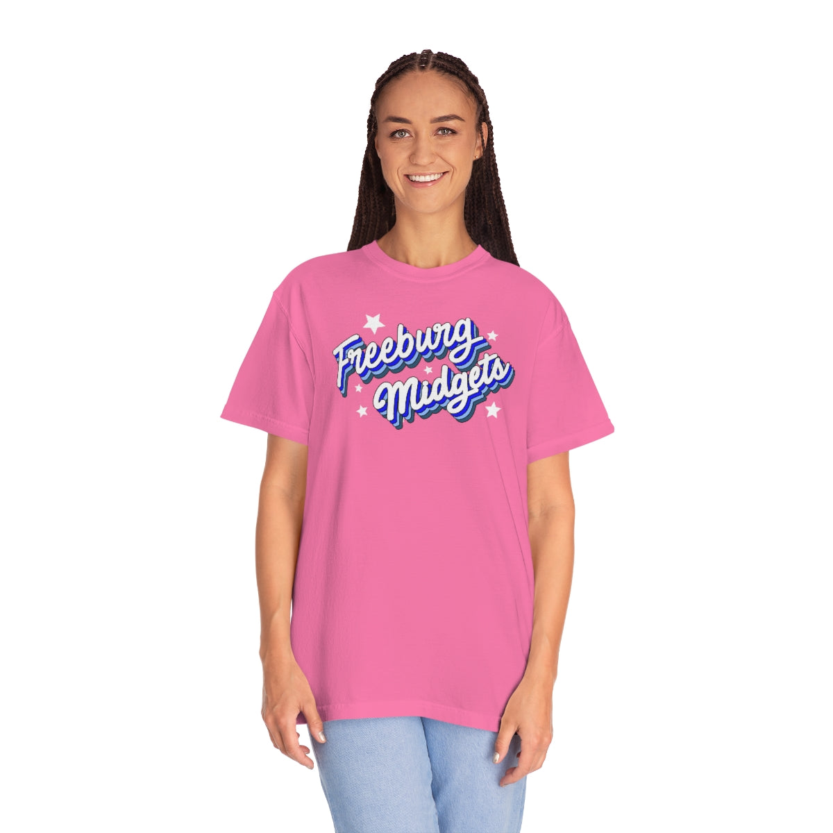 Retro Freeburg Midgets Unisex Garment-Dyed Comfort Colors PREMIUM T-shirt