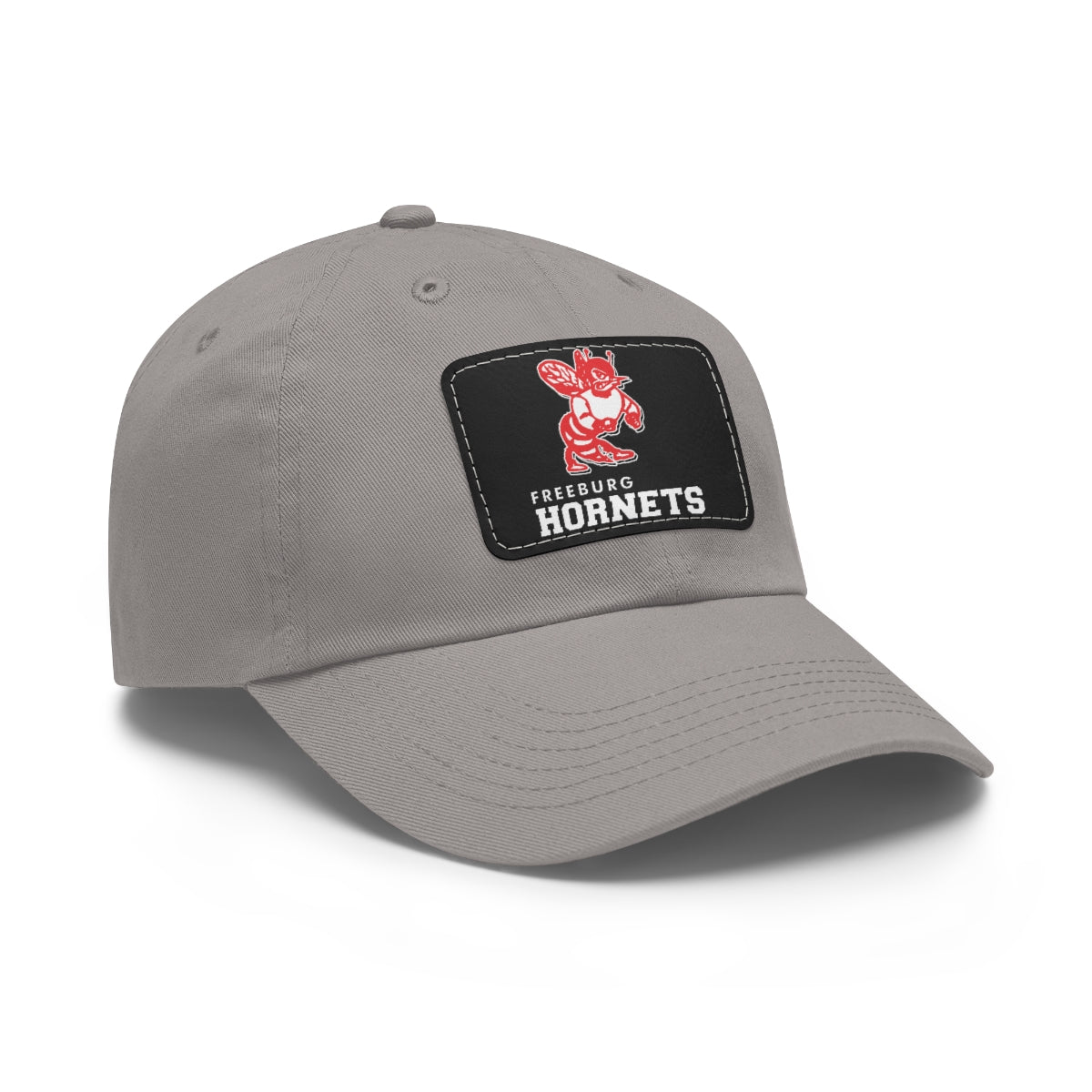 Freeburg Hornet Dad Hat with Leather Patch