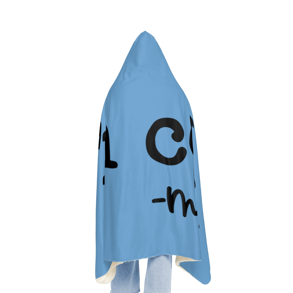 Blue "I'm Cold 24-7" Snuggle Blanket