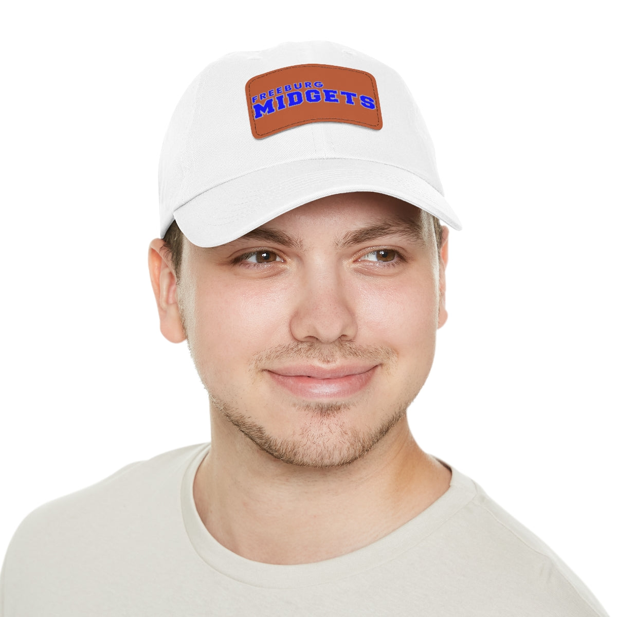 Freeburg Midgets Varsity Letters Dad Hat with Leather Patch