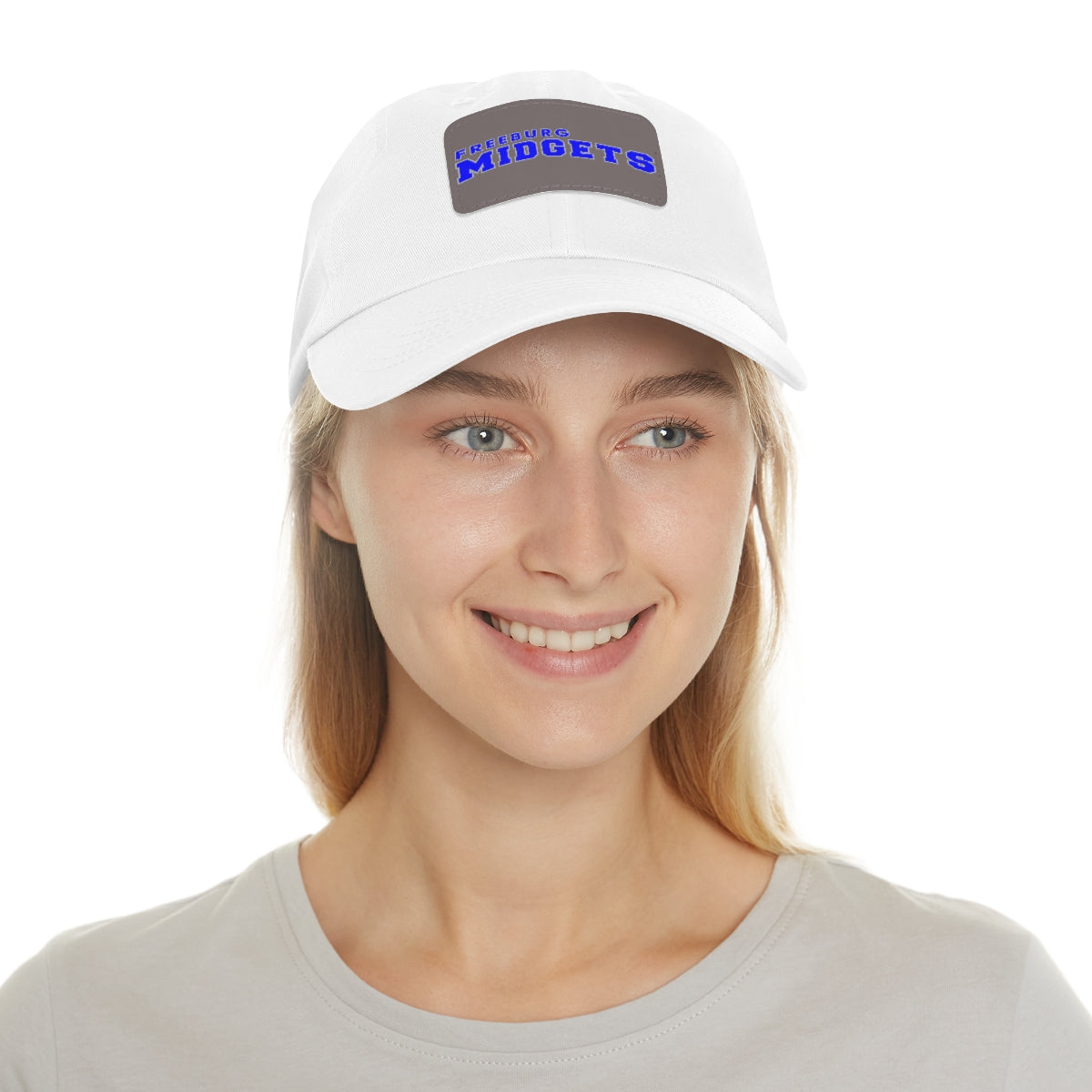 Freeburg Midgets Varsity Letters Dad Hat with Leather Patch