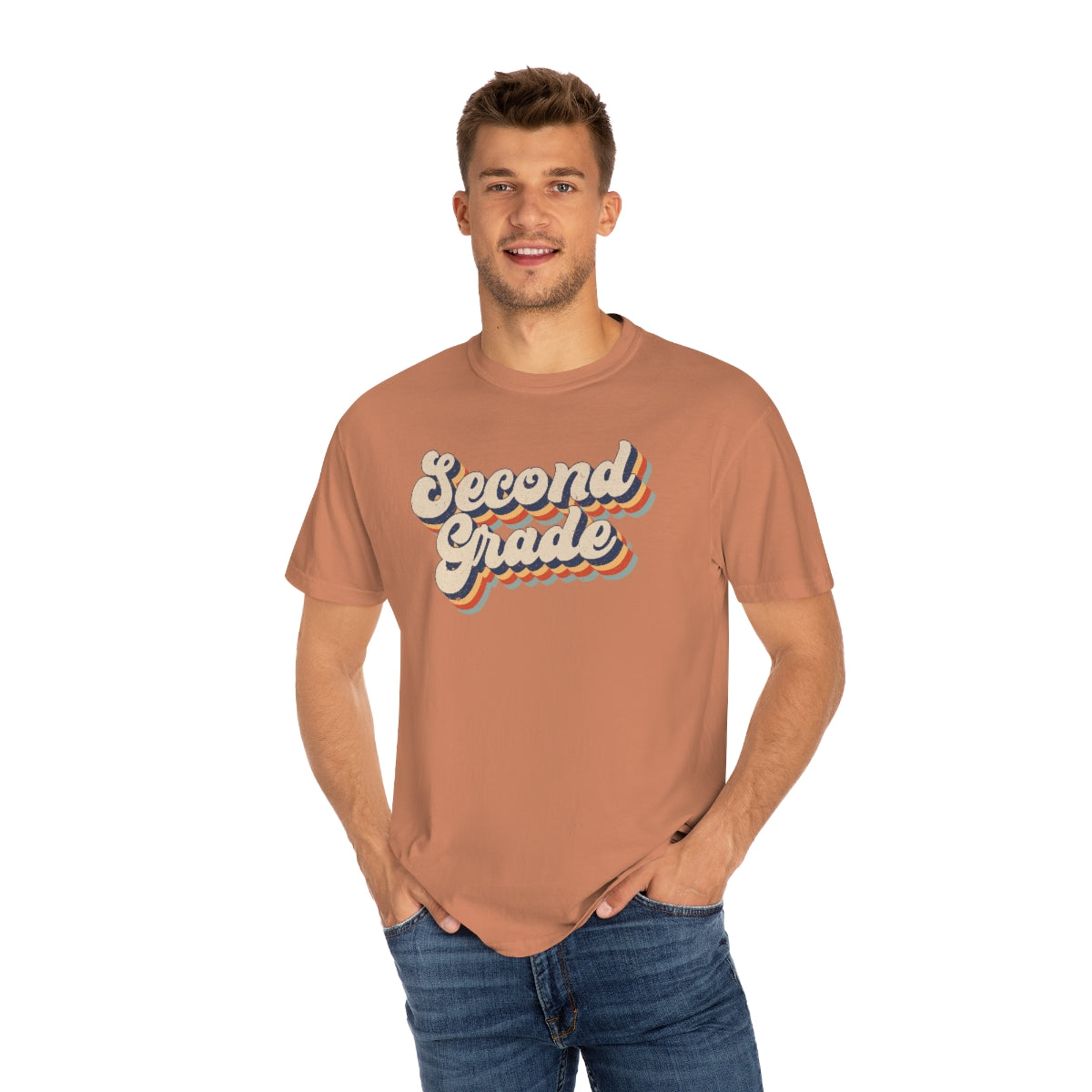 Retro Second Grade Unisex Garment-Dyed Comfort Colors PREMIUM T-shirt