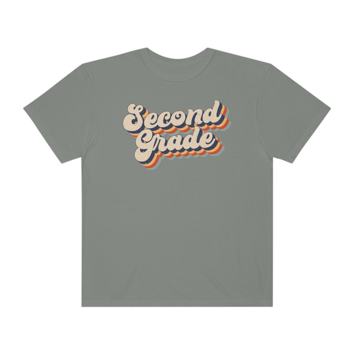 Retro Second Grade Unisex Garment-Dyed Comfort Colors PREMIUM T-shirt