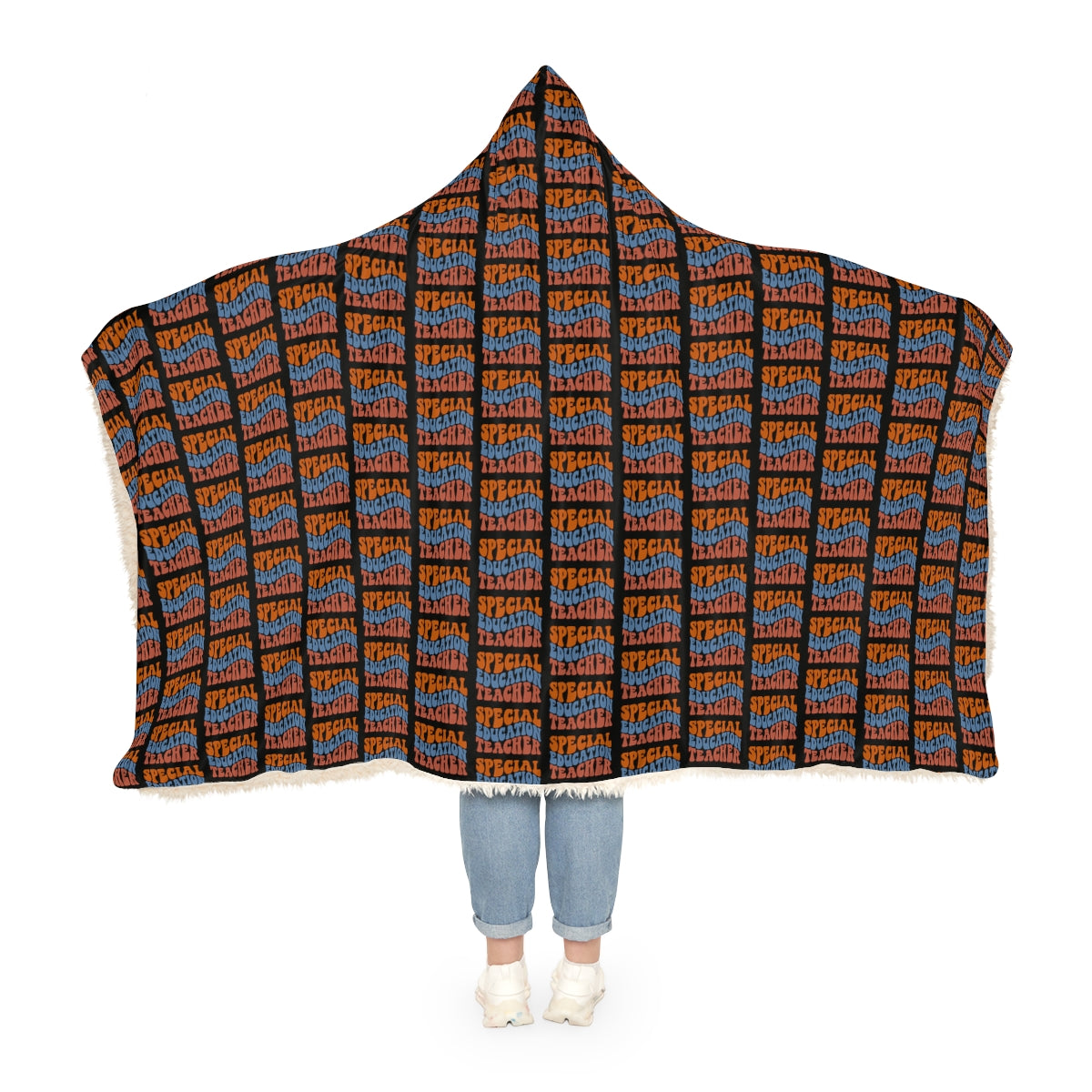 Black Special Education Teacher Snuggle Blanket