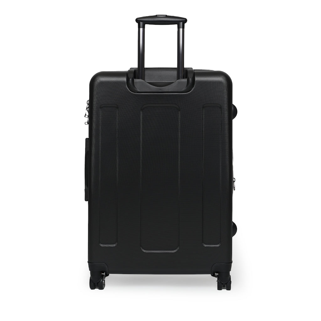 Rustic Polka Dots Suitcases