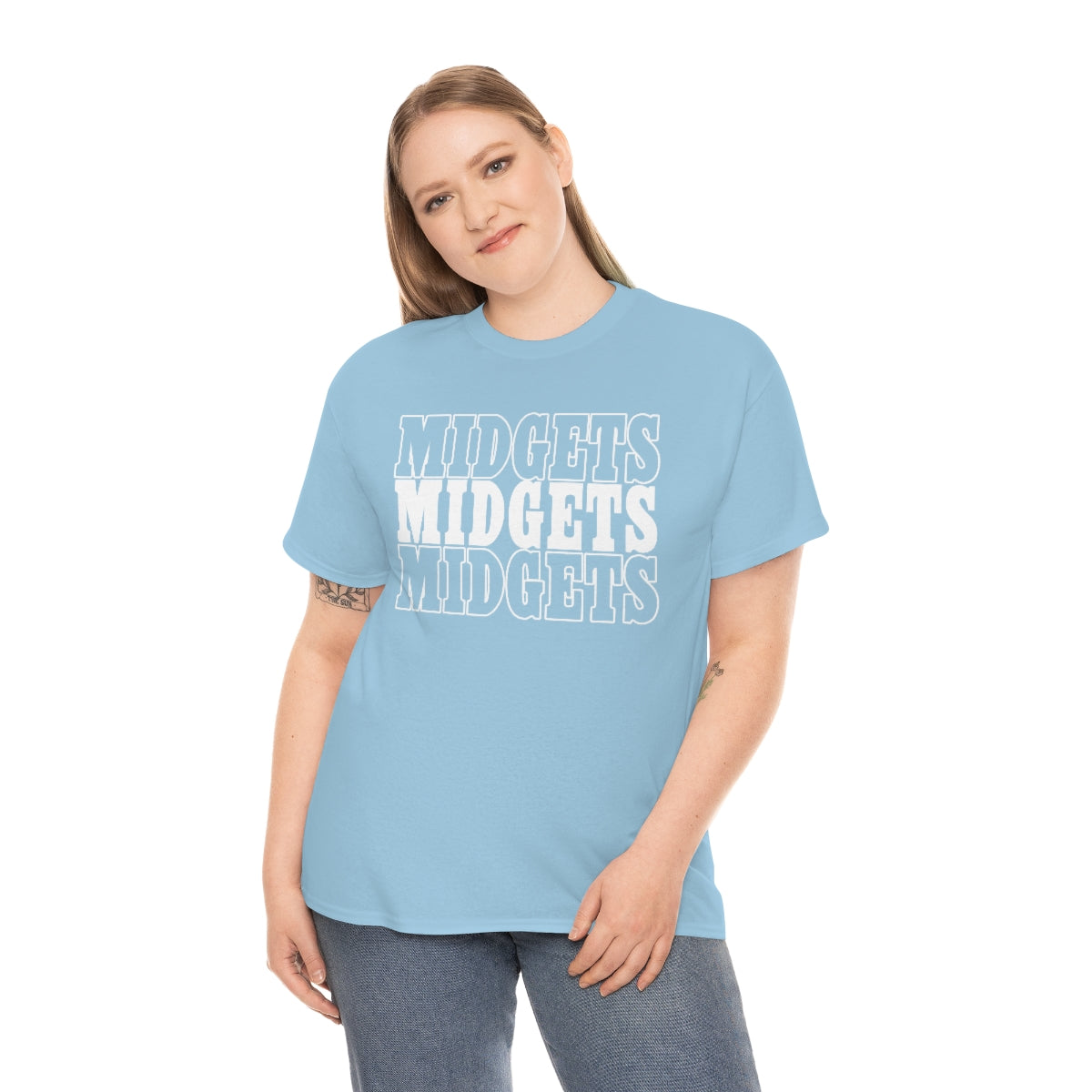 Midget Stack Unisex Heavy Cotton Tee