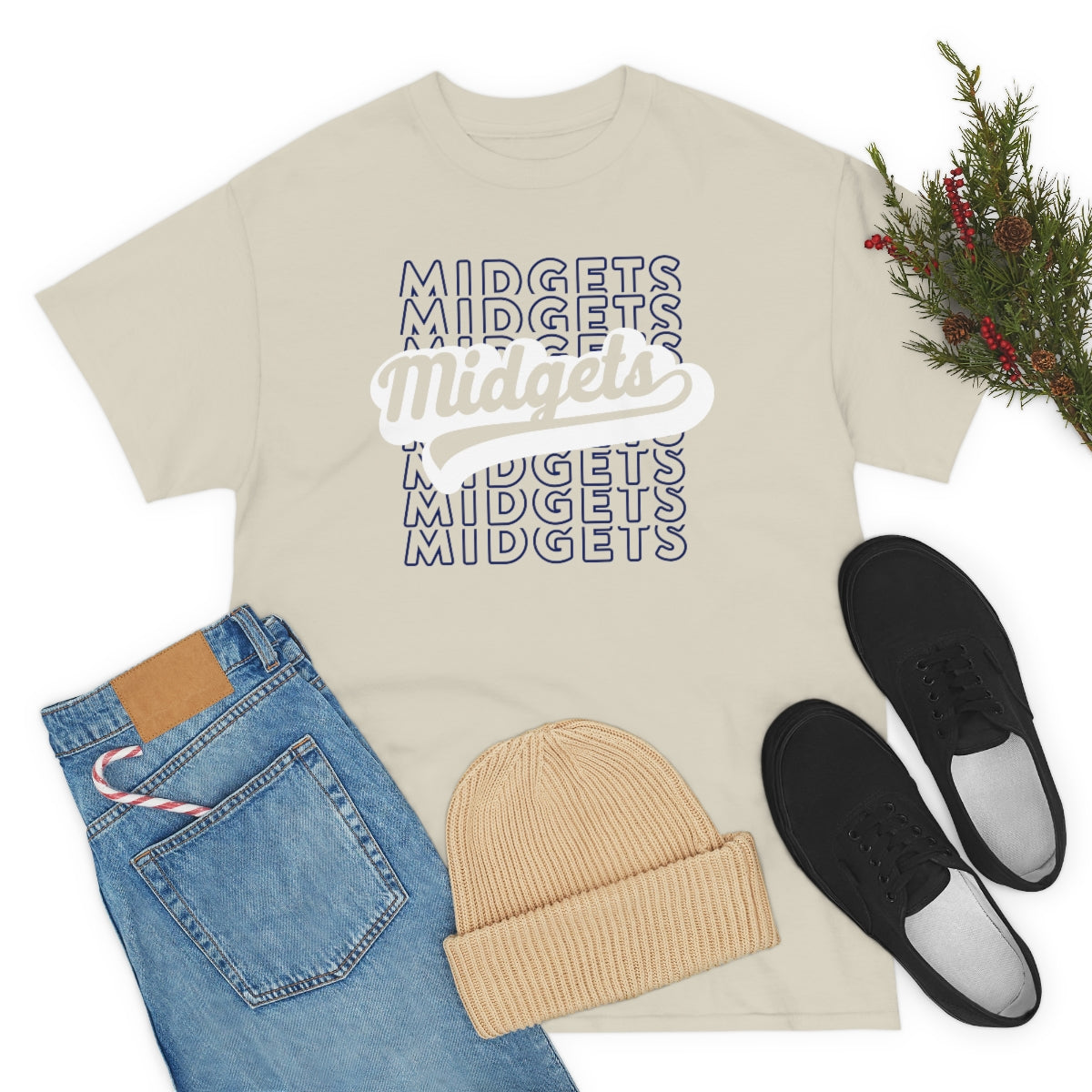 Midget Tail Unisex Heavy Cotton Tee