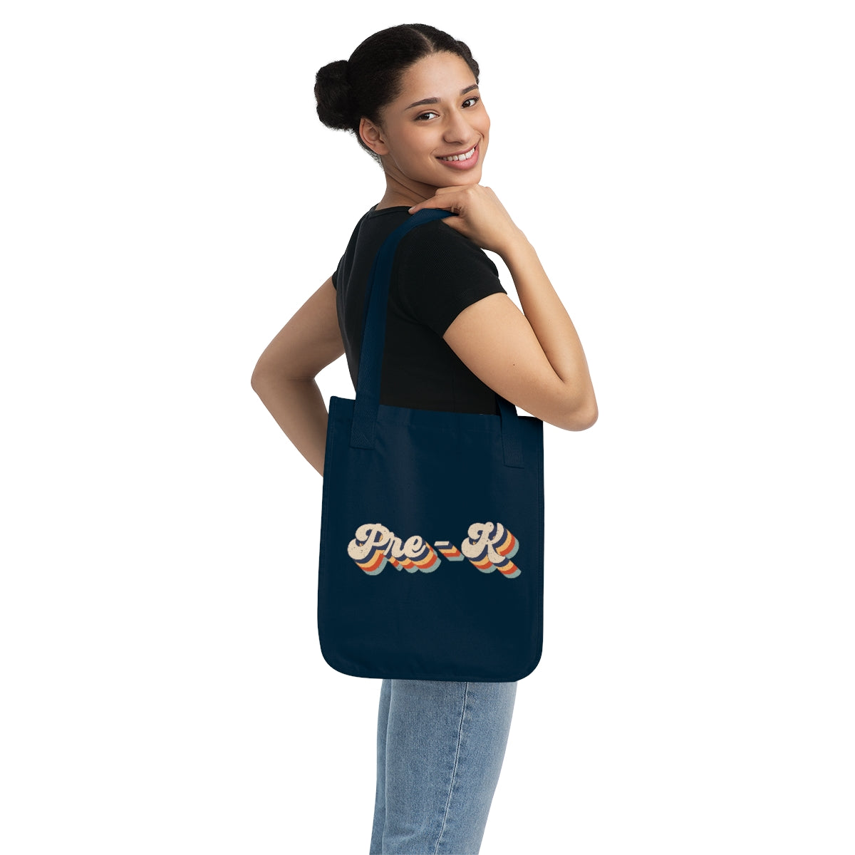 Pre-K Organic Canvas Tote Bag