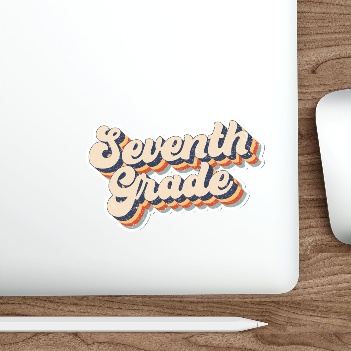 Seventh Teacher Die-Cut Stickers