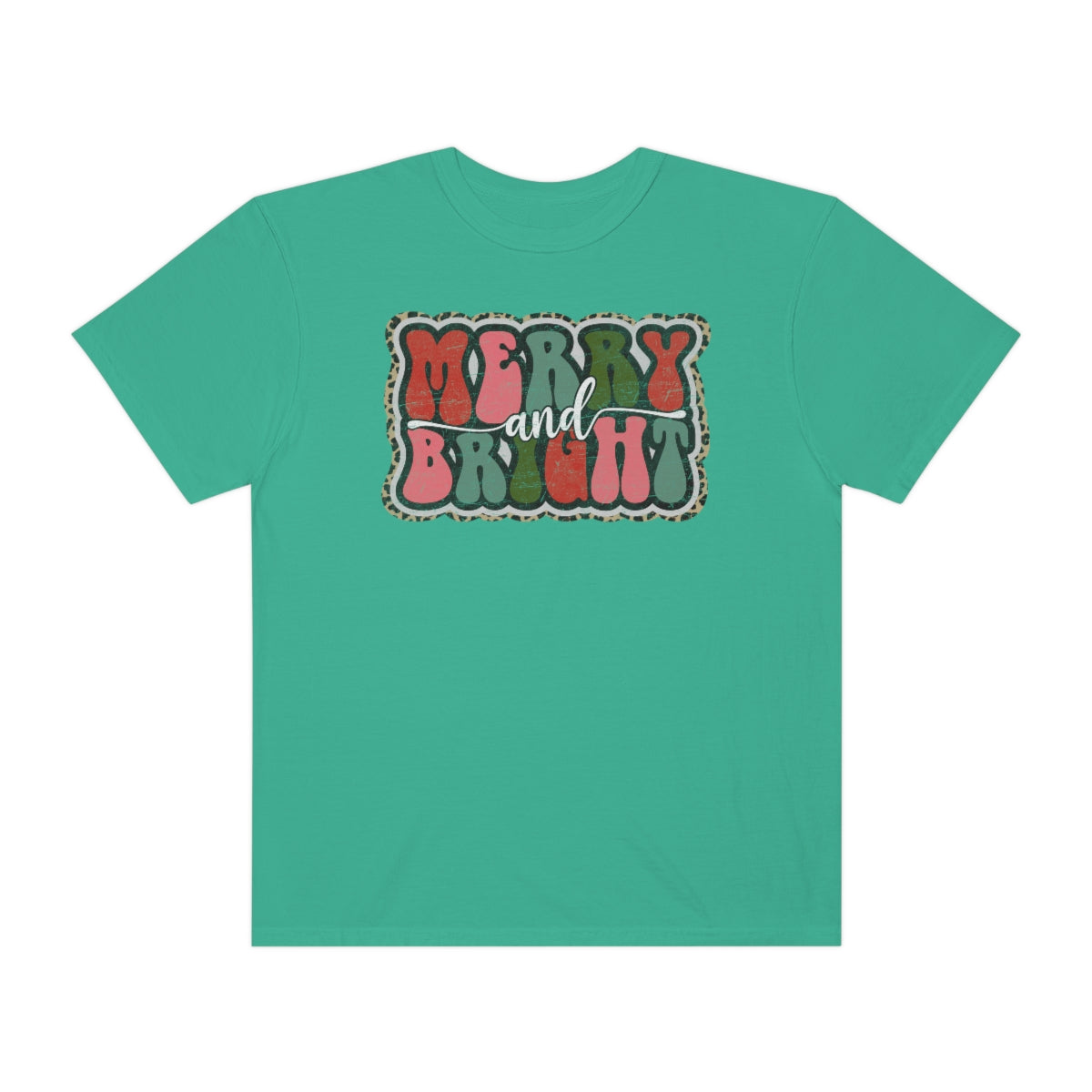 Merry and Bright Unisex Garment-Dyed Comfort Colors PREMIUM T-shirt