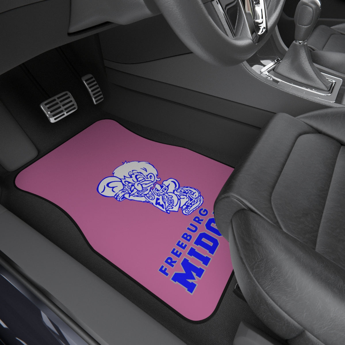 Pink Freeburg Midgets Car Mats (SET of 2)