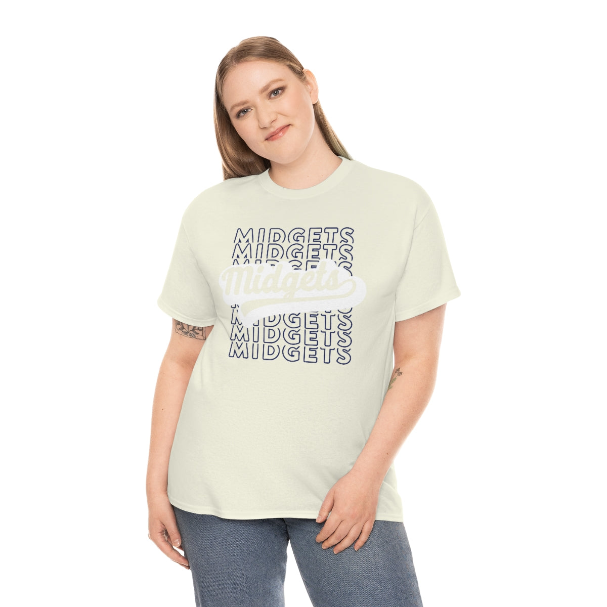 Midget Tail Unisex Heavy Cotton Tee