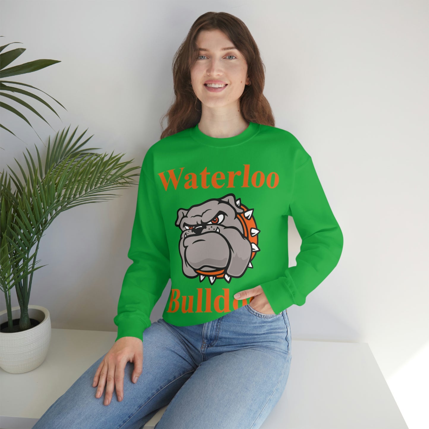 Waterloo Bulldogs Unisex Heavy Blend Crewneck Sweatshirt