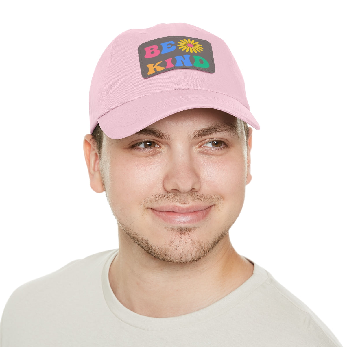 Be Kind Dad Hat with Leather Patch