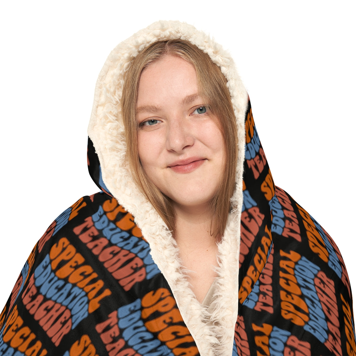 Black Special Education Teacher Snuggle Blanket