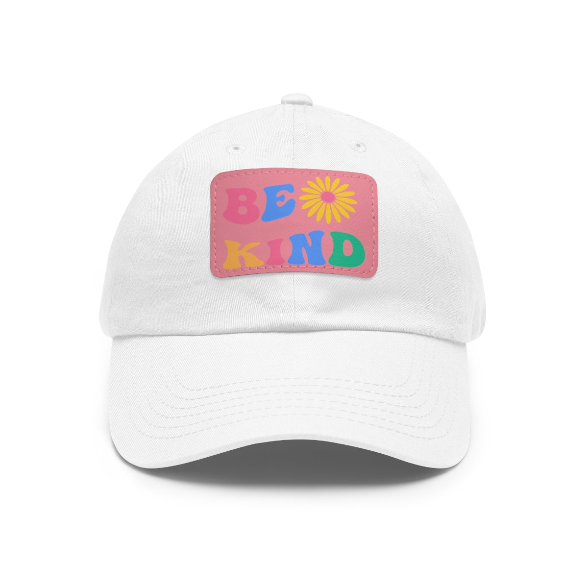 Be Kind Dad Hat with Leather Patch