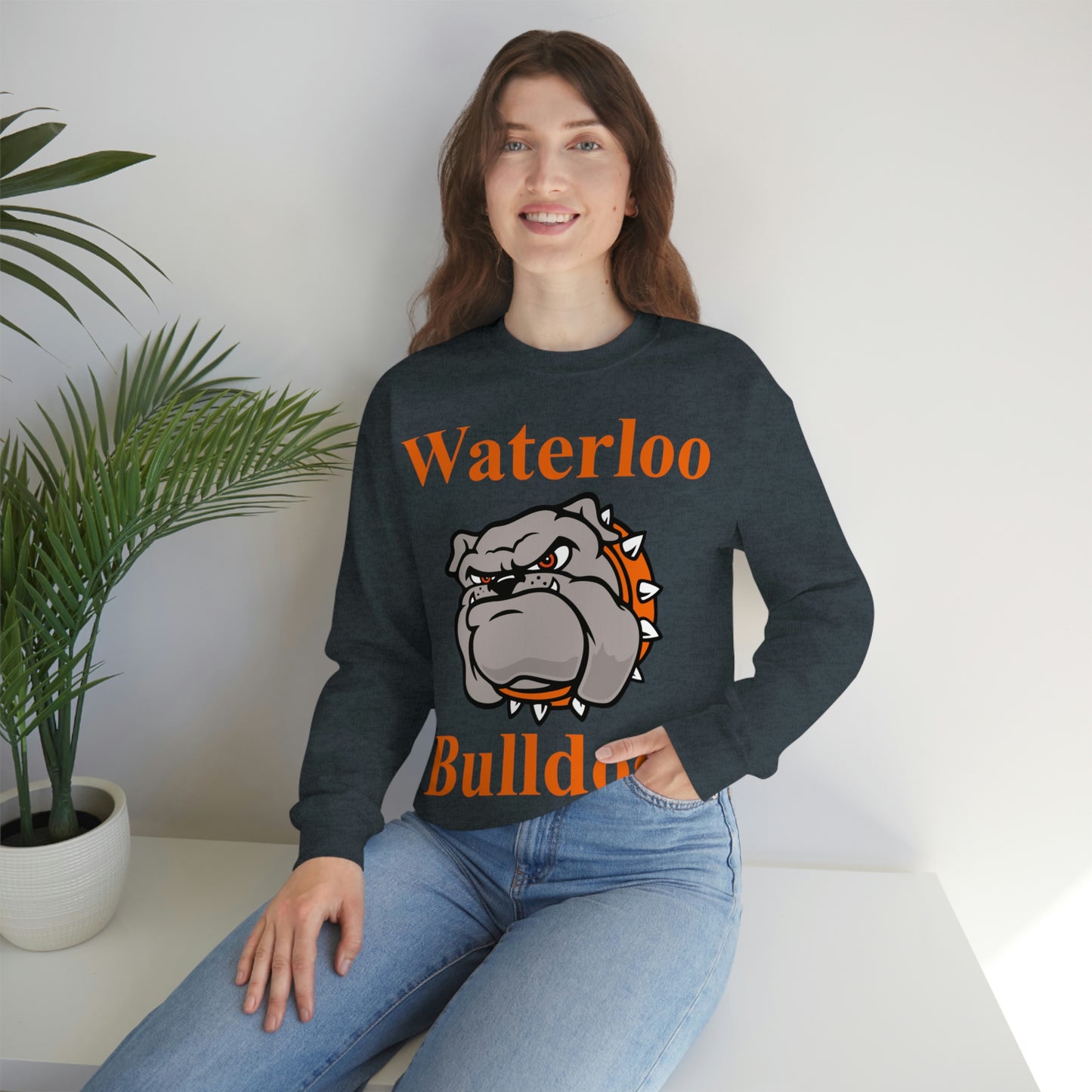 Waterloo Bulldogs Unisex Heavy Blend Crewneck Sweatshirt