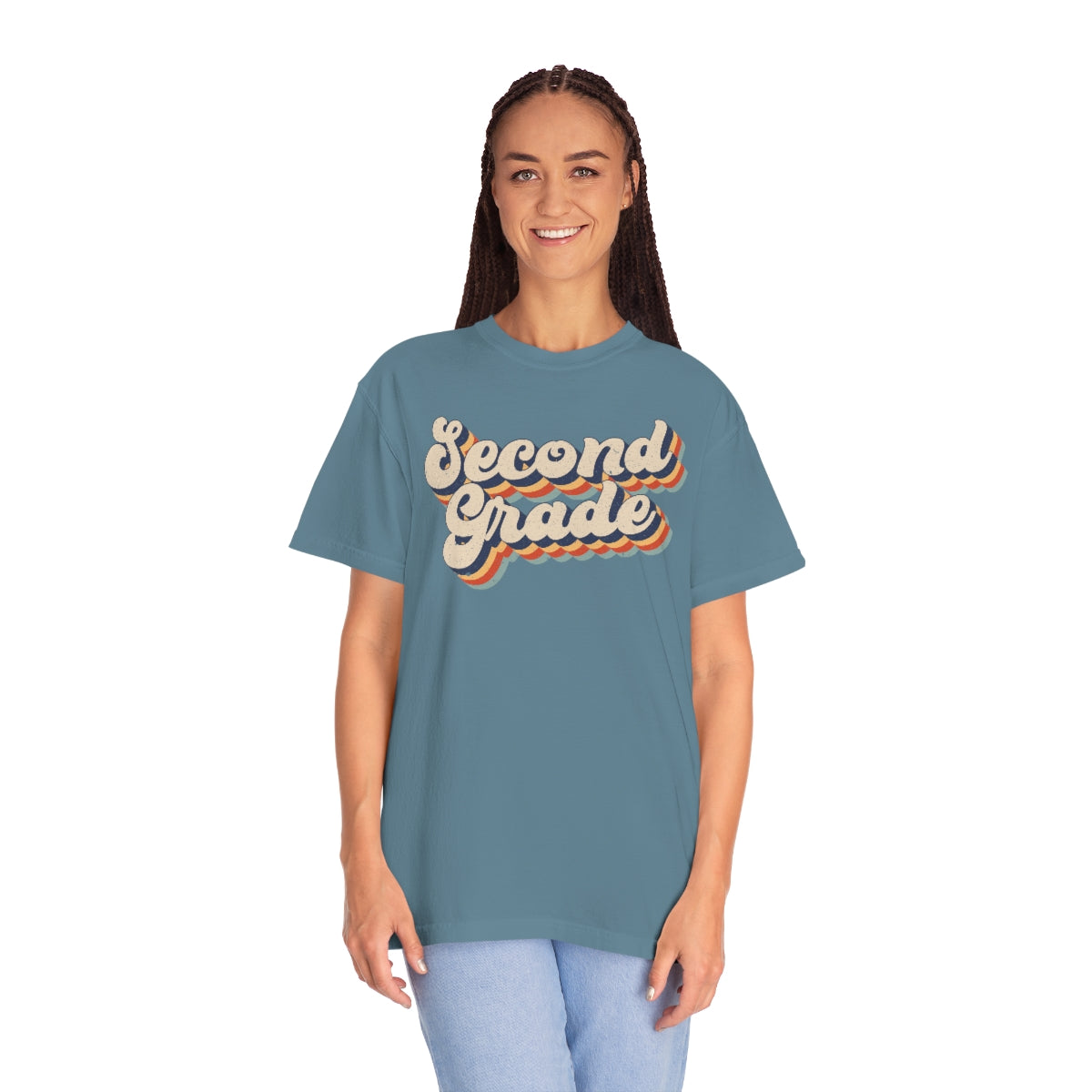 Retro Second Grade Unisex Garment-Dyed Comfort Colors PREMIUM T-shirt