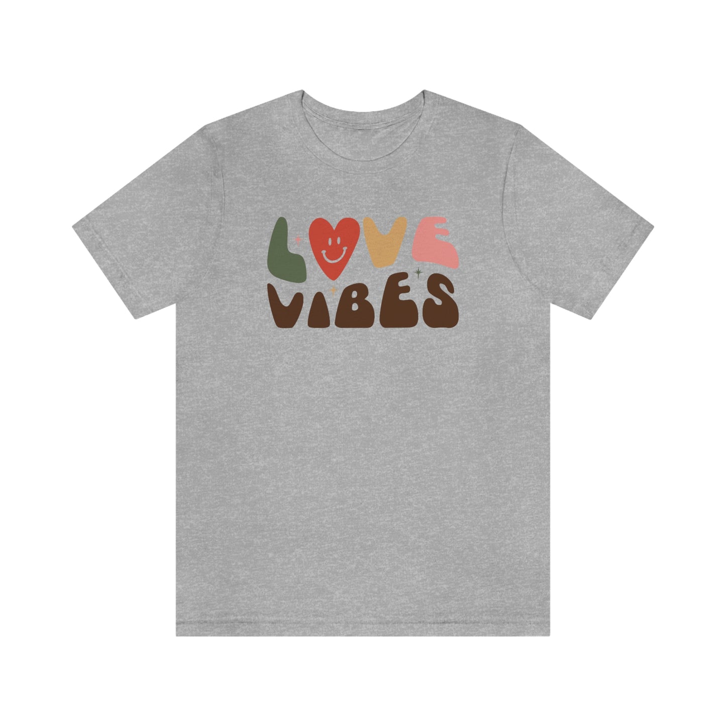 "Love Vibes" Unisex Jersey Short Sleeve Tee