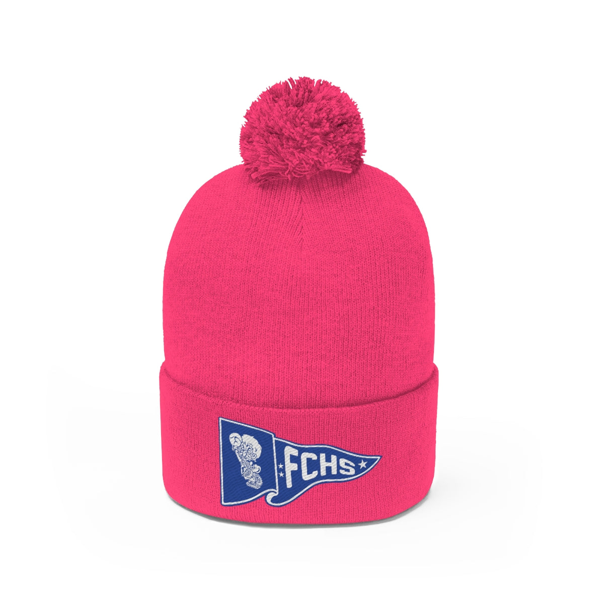Freeburg Midget Pennant Pom Pom Beanie