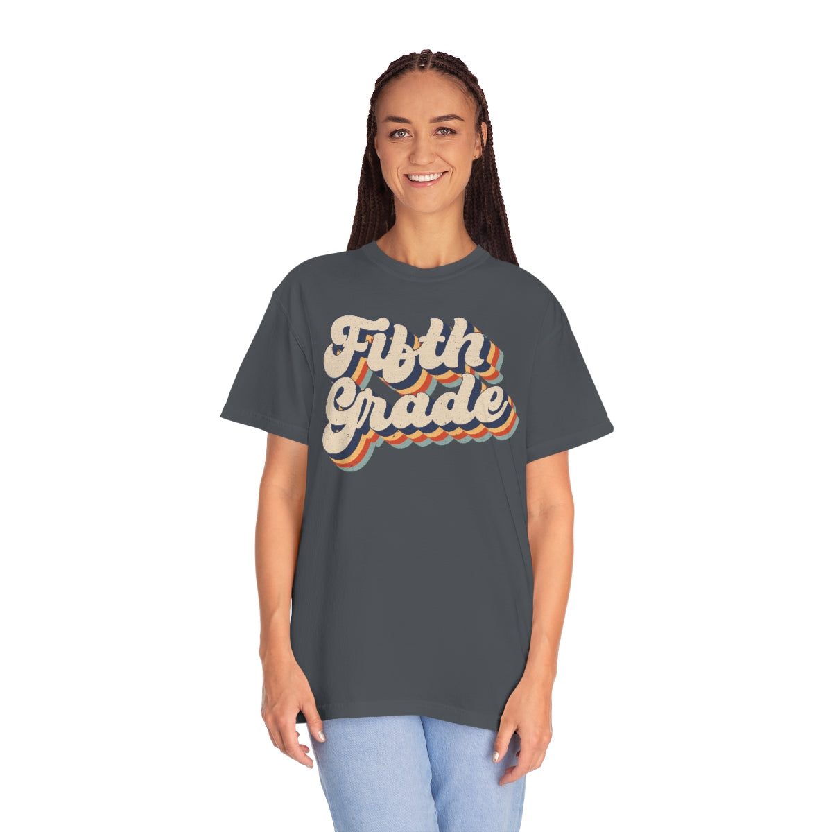Retro Fifth Grade Unisex Garment-Dyed Comfort Colors PREMIUM T-shirt