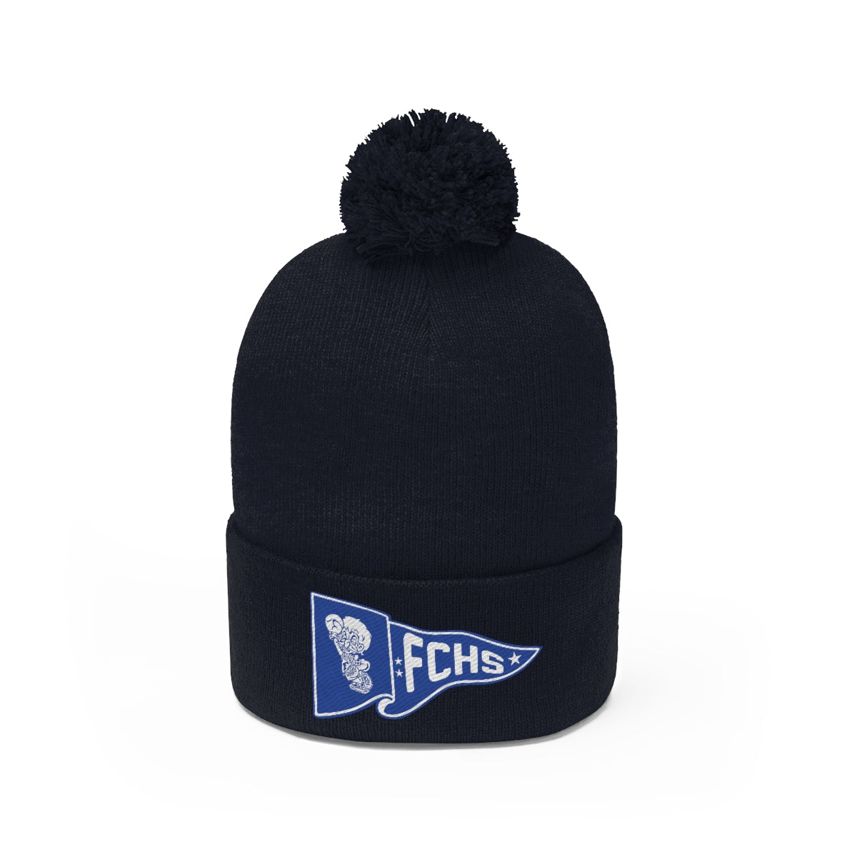 Freeburg Midget Pennant Pom Pom Beanie