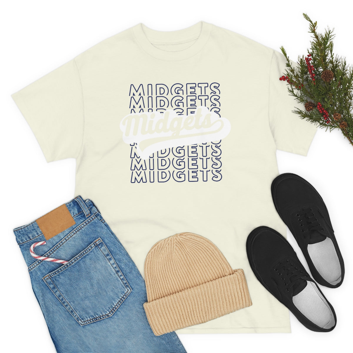 Midget Tail Unisex Heavy Cotton Tee