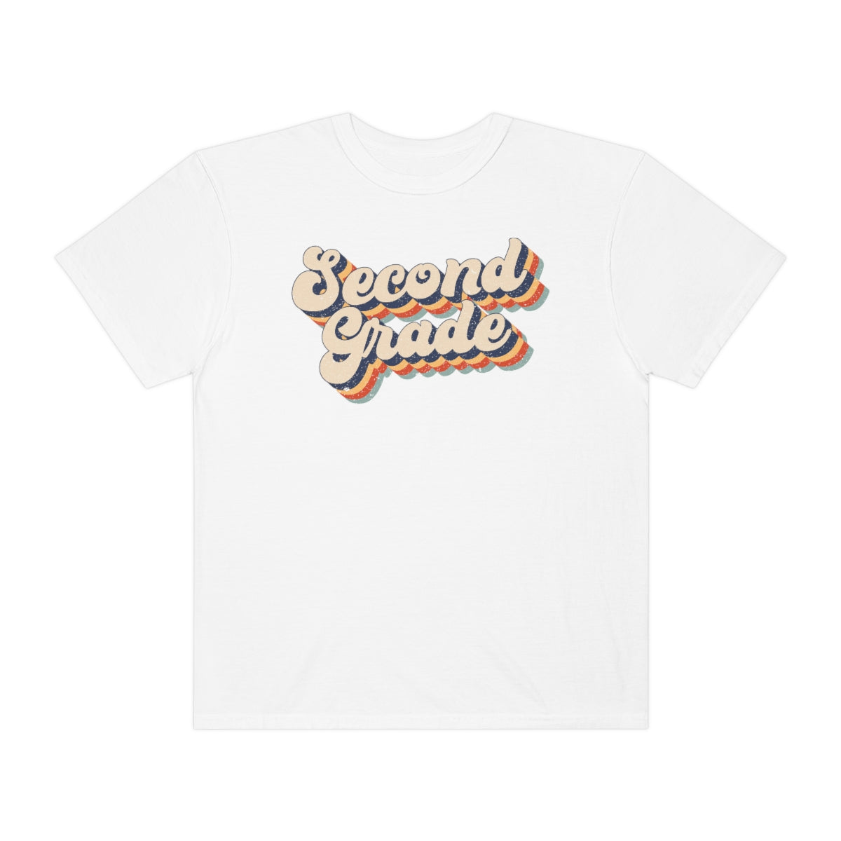 Retro Second Grade Unisex Garment-Dyed Comfort Colors PREMIUM T-shirt