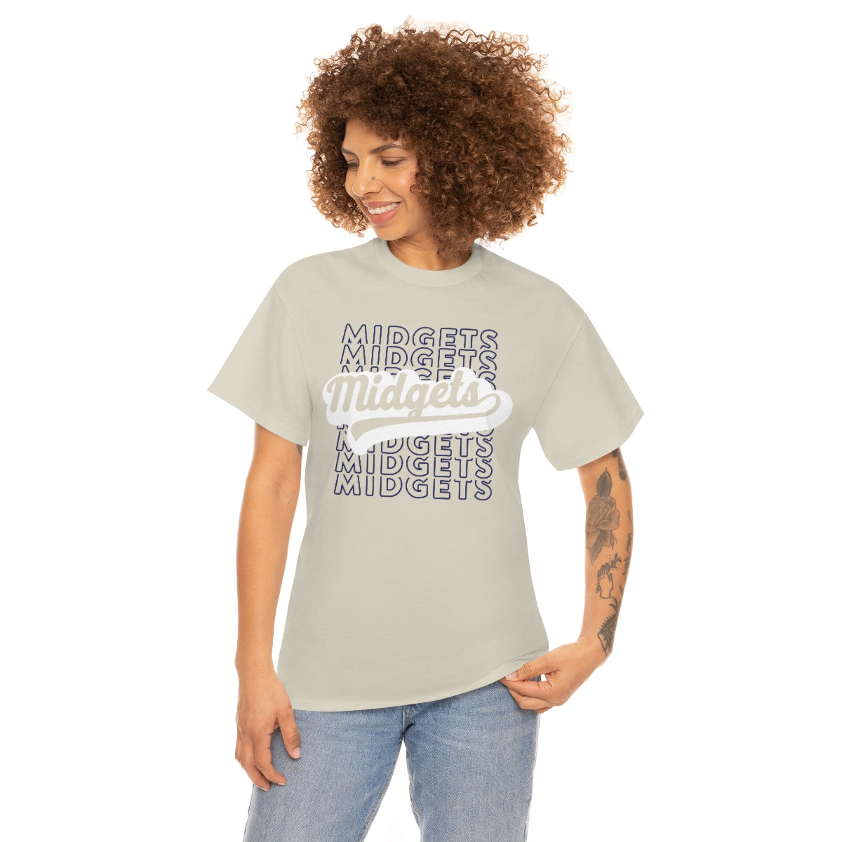 Midget Tail Unisex Heavy Cotton Tee