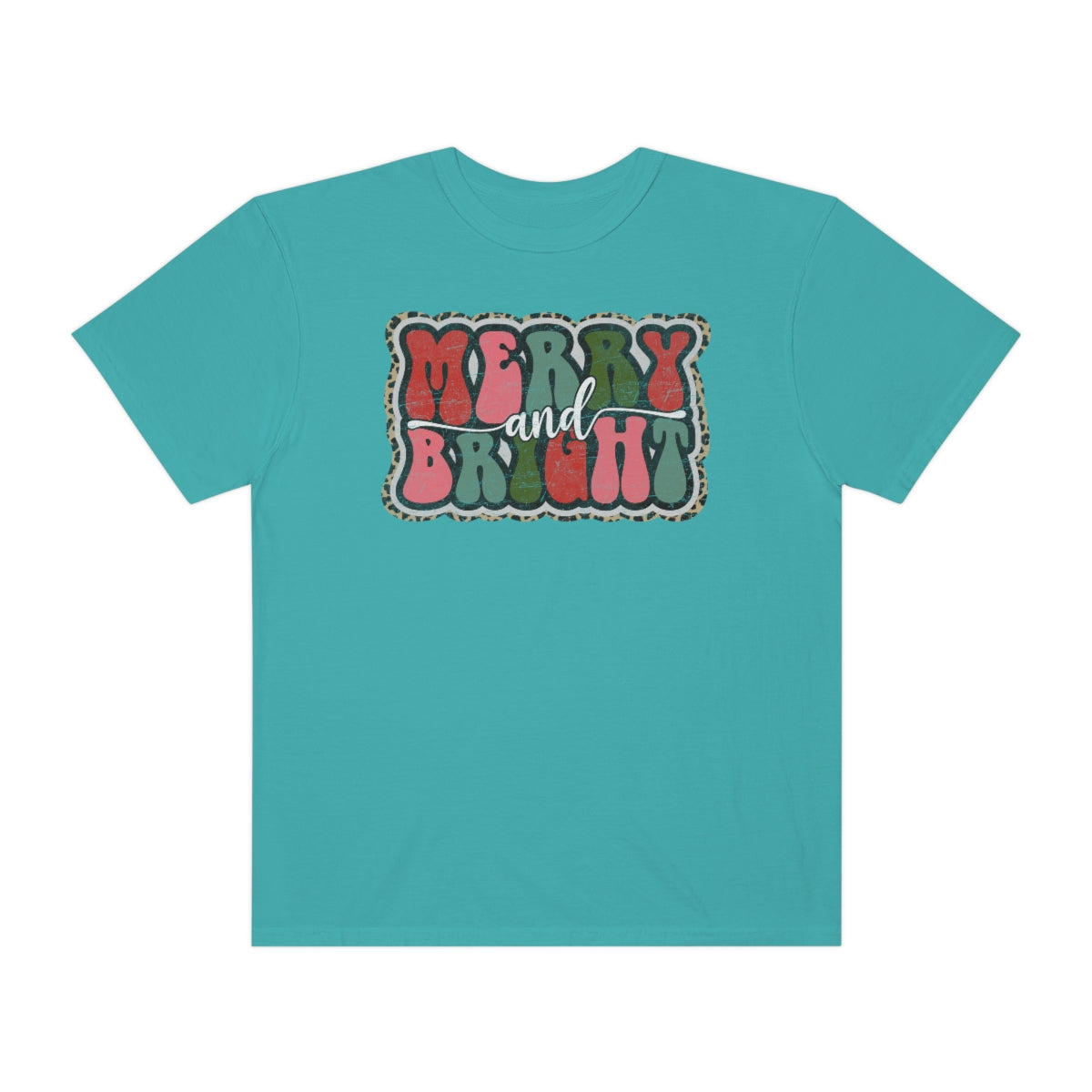 Merry and Bright Unisex Garment-Dyed Comfort Colors PREMIUM T-shirt