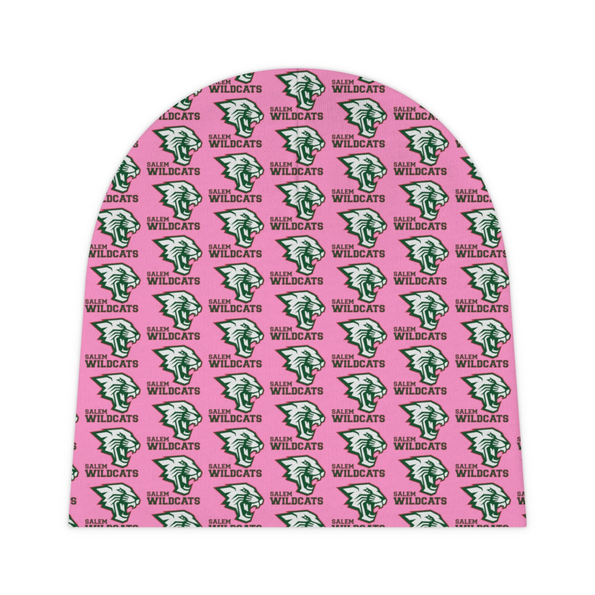 Pink Salem Wildcats Baby Beanie