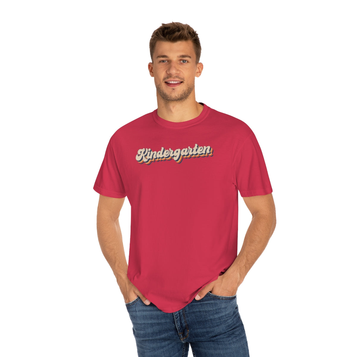 Retro Kindergarten Unisex Garment-Dyed Comfort Colors PREMIUM T-shirt