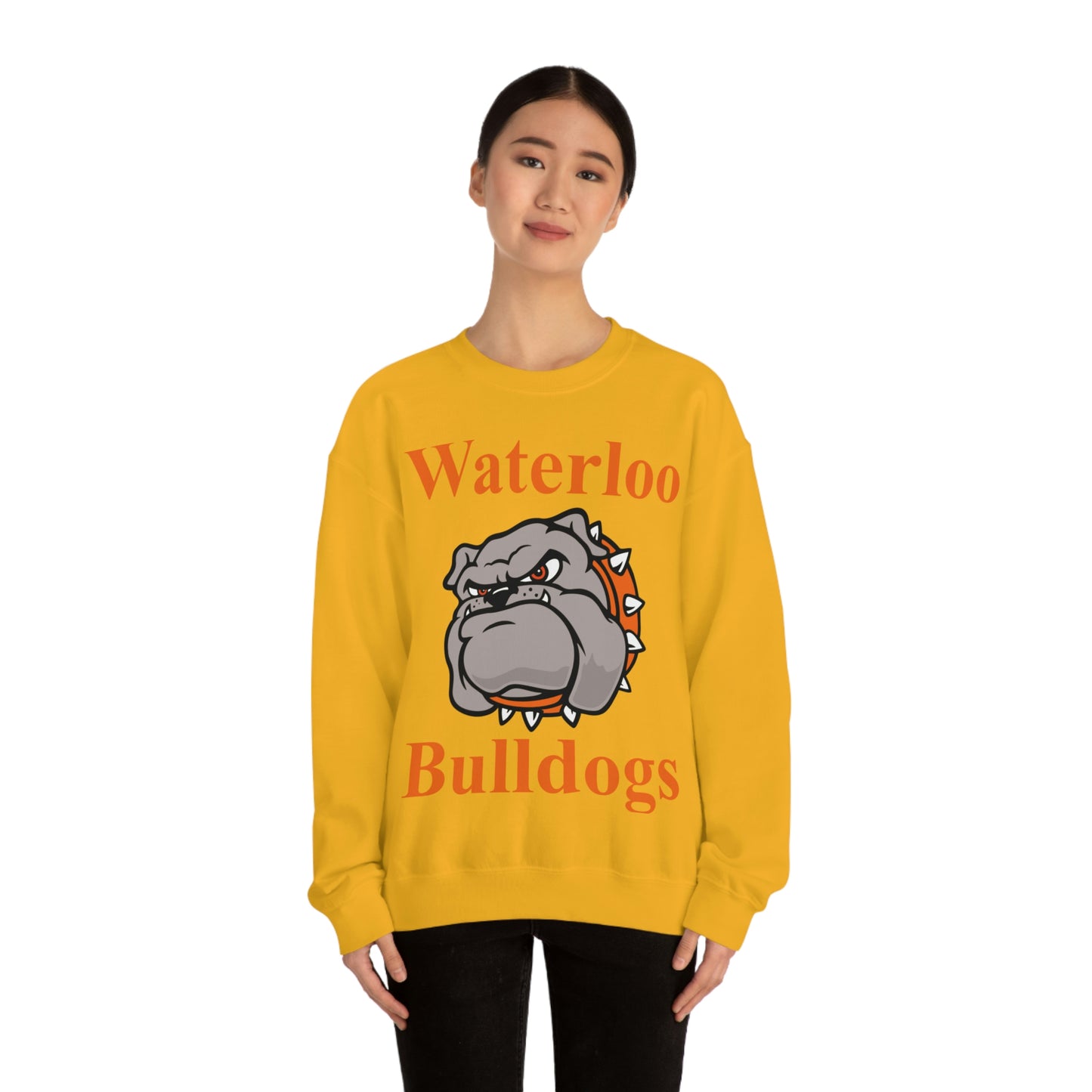 Waterloo Bulldogs Unisex Heavy Blend Crewneck Sweatshirt