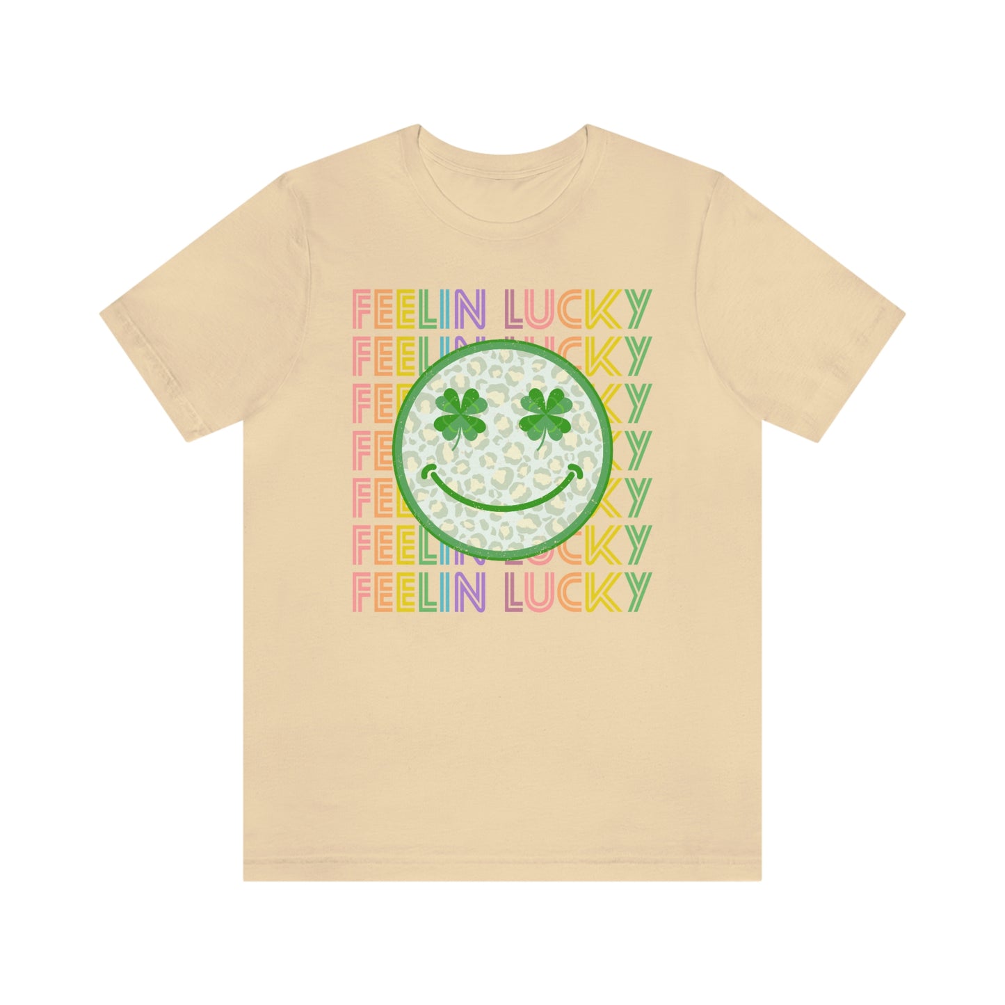 St. Patrick's Day "Feelin Lucky" Unisex Jersey Short Sleeve Tee