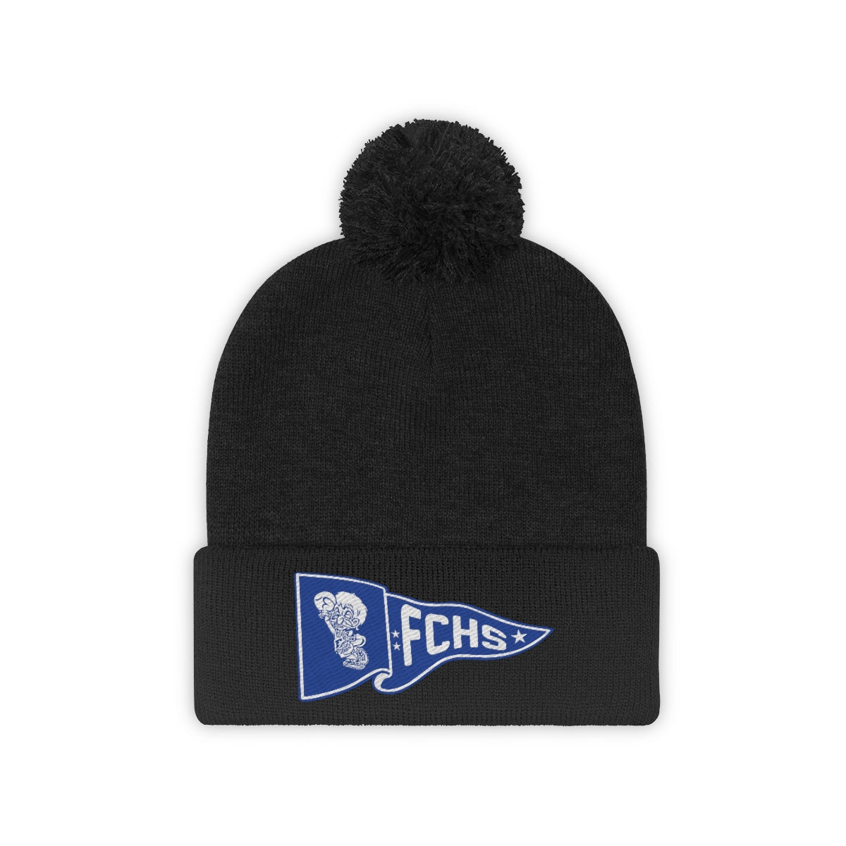 Freeburg Midget Pennant Pom Pom Beanie