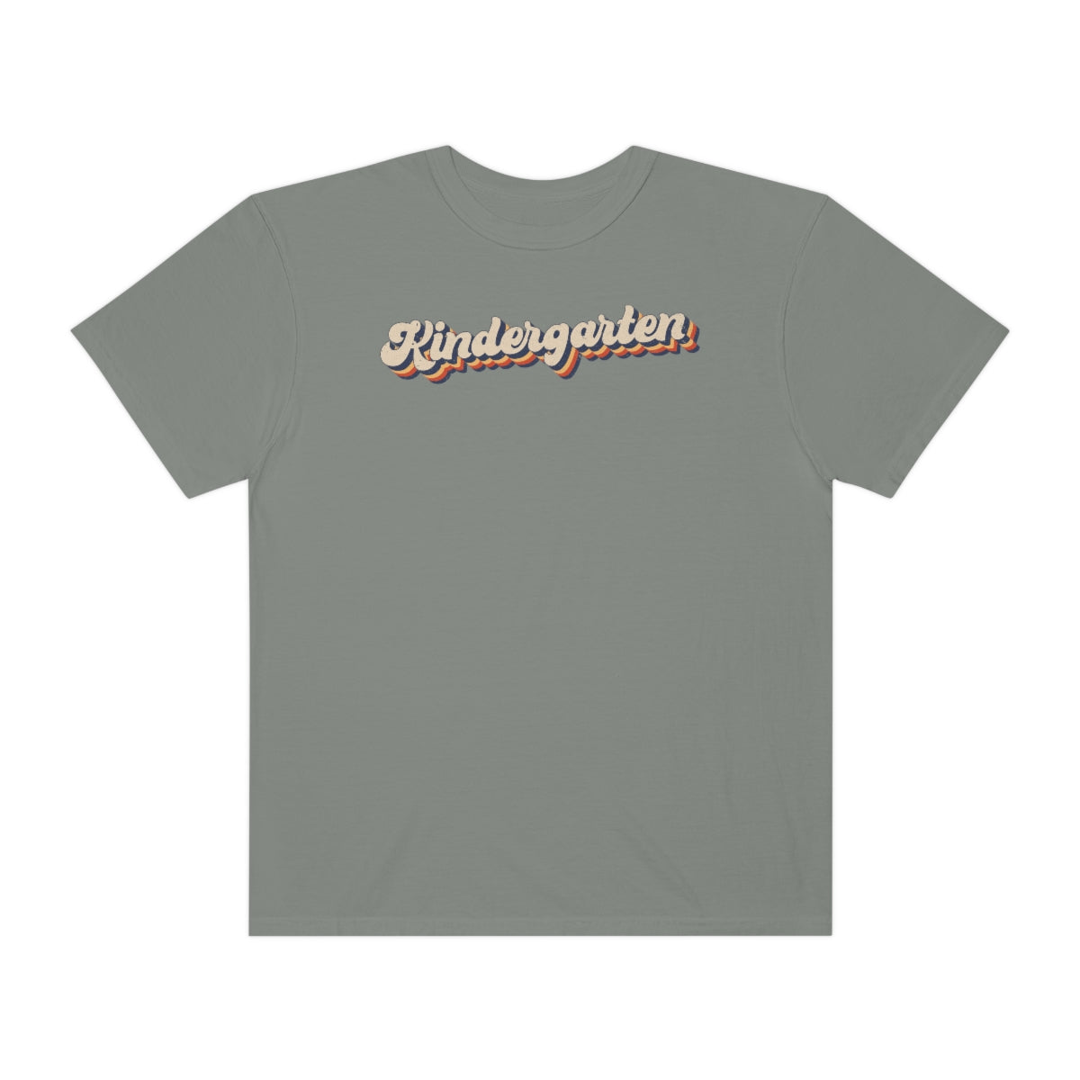 Retro Kindergarten Unisex Garment-Dyed Comfort Colors PREMIUM T-shirt