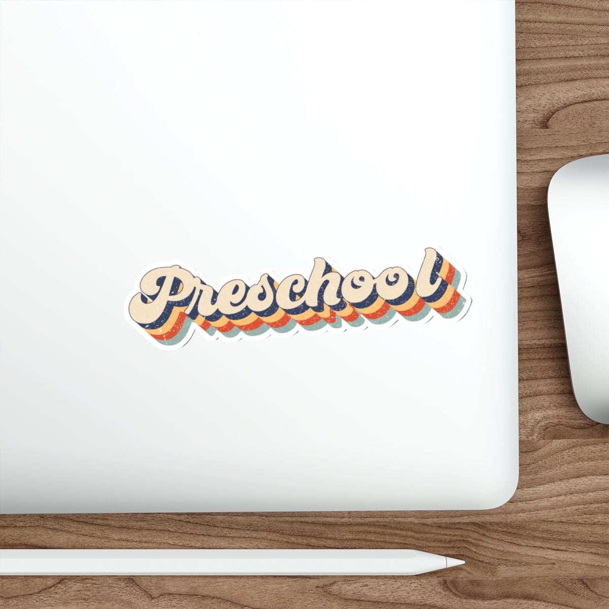 Preschool Teacher Die-Cut Stickers